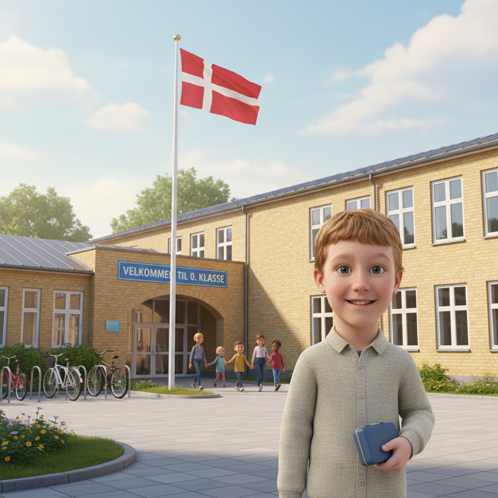 Personlig bogforside: Klar, parat, skolestart!