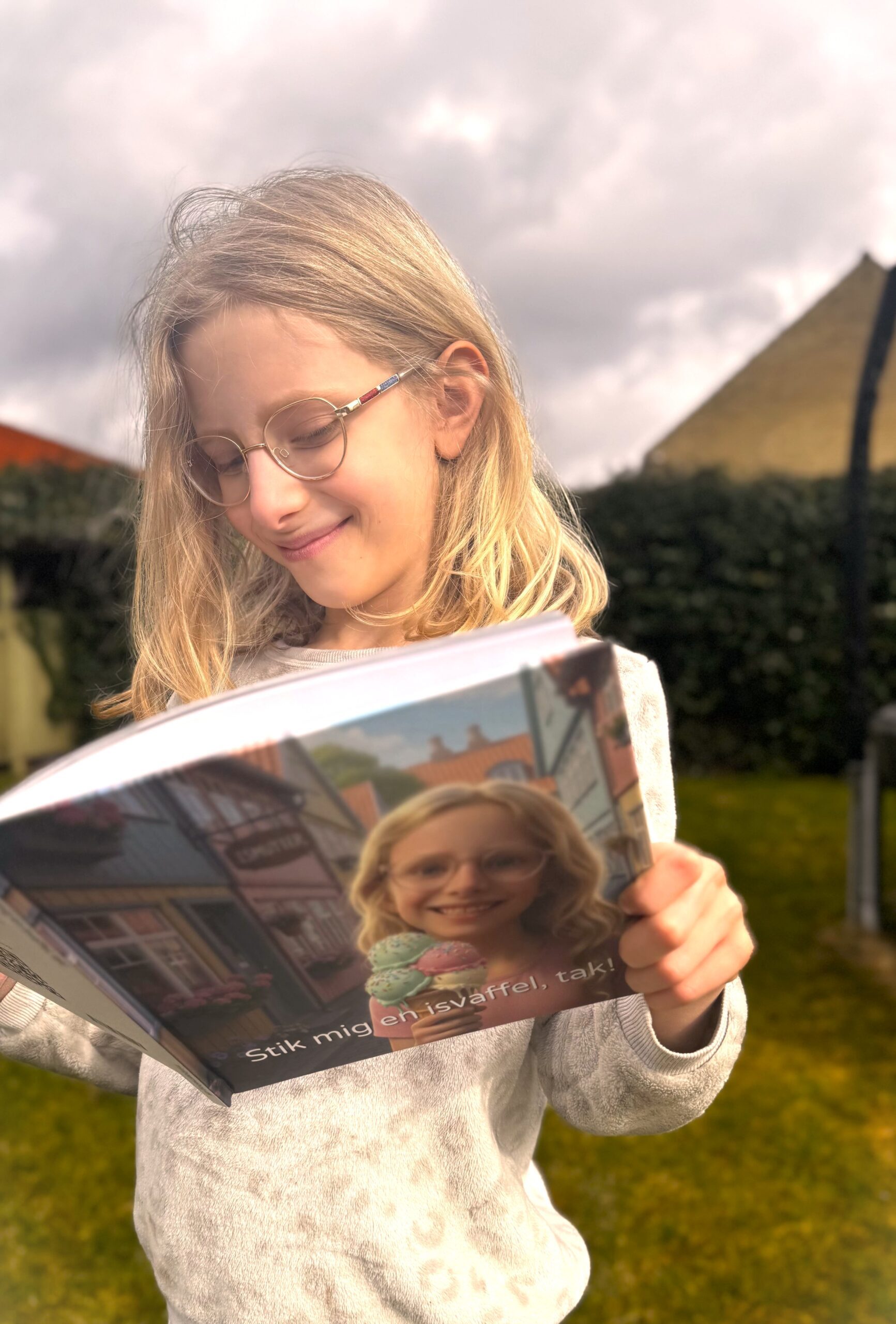 Barn holder personlig bog